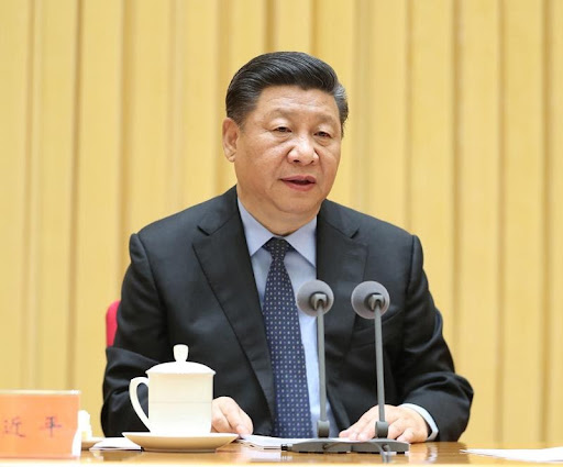 Xi Jinping at the Eco-Environmental Conference, Beijing, in May 2018. Source: Wang Ye for Xinhua News Agency.
